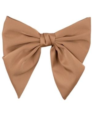 SUI AVA Smooth Hair Bow - Natural