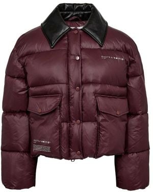Haute L'Amitié Climb Crop Pocket Jacket - Purple