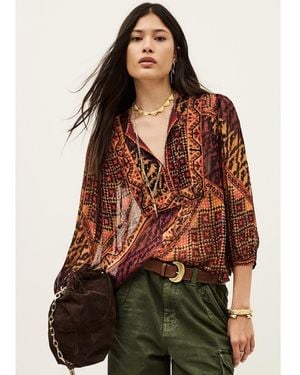 Ba&sh Odetta Blouse - Brown