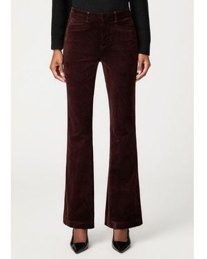 PAIGE High Rise Laurel Canyon Bootcut Jeans - Black