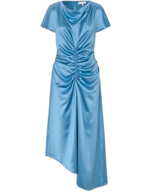 Dea Kudibal Jackiedea Cowl Neck Dress - Blue