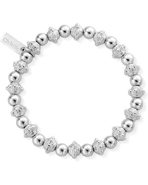 ChloBo Fearless Bead Bracelet - Metallic