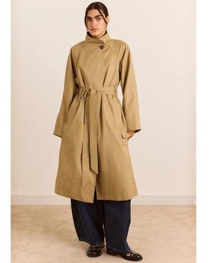 Damson Madder Jasmine Trench - Natural