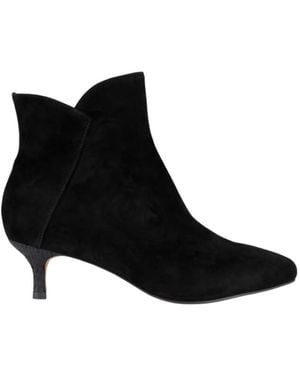 Shoe The Bear Saga Suede Zip Boot - Black