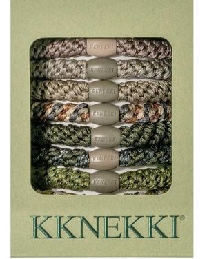 KKNEKKI Hair Bundle 8 Pack - Green