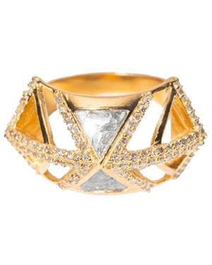 Shana Gulati Stetsi Ring - Metallic
