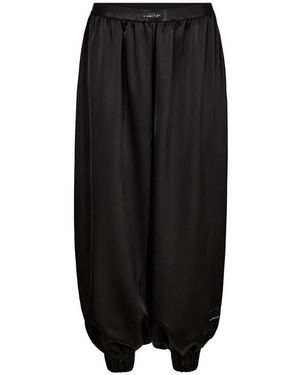 Haute L'Amitié Evita Crop Harem Pant - Black