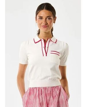 Dea Kudibal Palomadea Polo Top - White