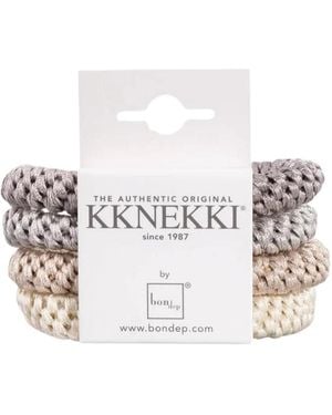 KKNEKKI Hair Bundle 4 Pack - White