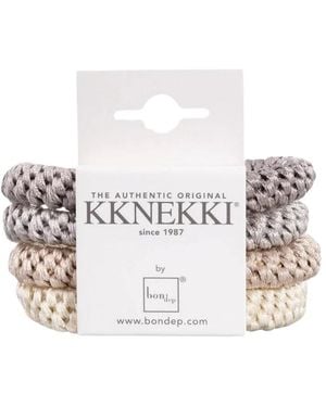 KKNEKKI Hair Bundle 4 Pack - White