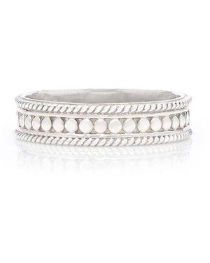 Anna Beck Dotted Stacking Ring - White