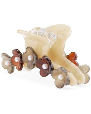 SUI AVA Bright Flower Clip Mini - White