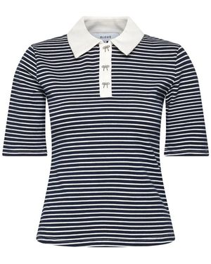 Minus Msmalle Polo T-Shirt - Blue