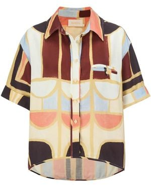 Sancia The Johanna Relaxed Shirt - Brown