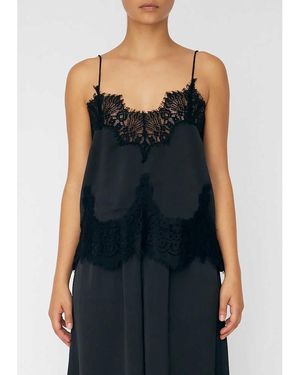 Stella Nova Delicate Lace Top - Blue