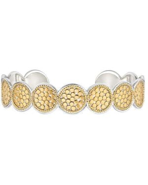 Anna Beck Multi Disc Cuff Bracelet - Metallic