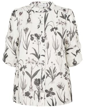 Dea Kudibal Rafaeladea Short Sleeve Linen Shirt - White