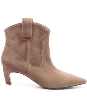 Shoe The Bear Dicte Low Suede Boot - Brown