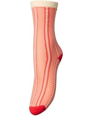 Becksöndergaard Linoa Socks - Red