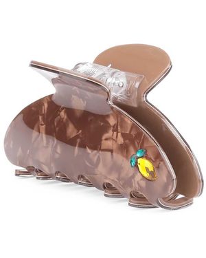 SUI AVA Ida Frutta Big Clip - Brown