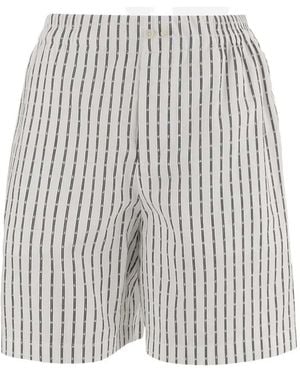 Jacquemus Boxer Jacquard - Bianco