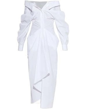 Givenchy Draped Dress - White