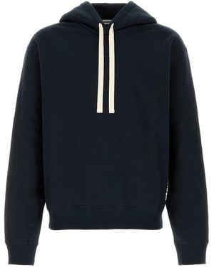Jil Sander Cotton Sweatshirt - Blue