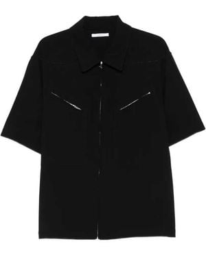 Givenchy Zip-Up Shirt Jacket - Black