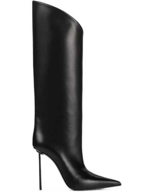 Le Silla Futura Pointed-Toe Boots - Black