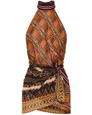 Dries Van Noten Carfys 4111 W.W.Top - Brown
