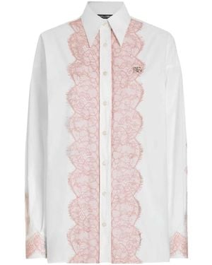 Dolce & Gabbana Dna Shirt - Pink
