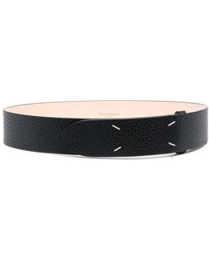 Maison Margiela Leather Belt - Black