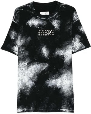 MM6 by Maison Margiela Graphic T-Shirt - Black