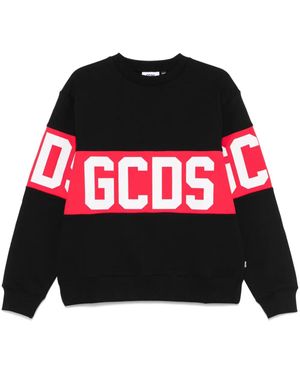 Gcds Logo Print Sweatshirt - Red