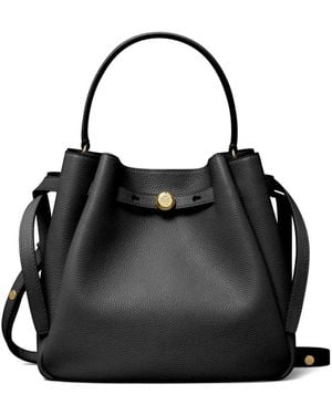 Tory Burch Romy Bucket Bag - Black