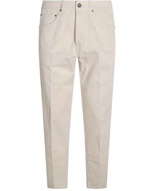 Lardini Button-Fly Jeans - Natural