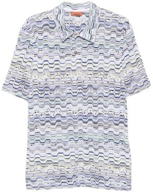 Missoni Zigzag Polo - Grey