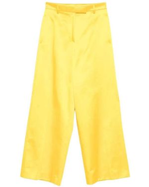Dries Van Noten 03170-Penn 3304 W.W. Trousers - Yellow
