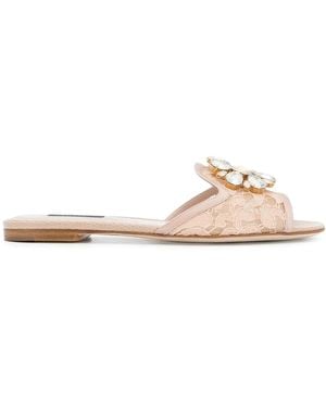 Dolce & Gabbana 'Bianca' Sandals - Natural
