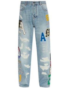 Amiri Loose-Fit Jeans - Blue