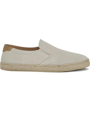 Brunello Cucinelli Espadrille-Soled Trainers - Grey