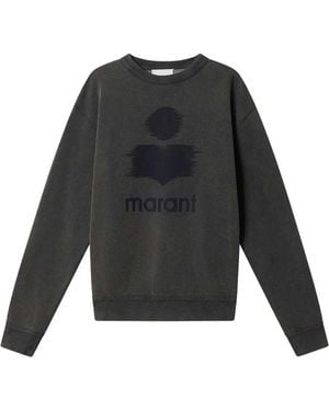 Isabel Marant Mikoy Printed Sweatshirt - Black