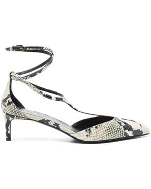 KHAITE Mia 45Mm Court Shoes - Metallic