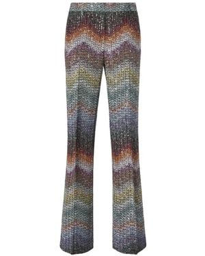 Missoni Sequined Trousers - Grey