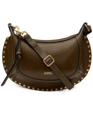 Isabel Marant Oskan Moon Bag - Brown