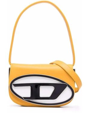 DIESEL 1Dr-Iconic Shoulder Bag - Orange