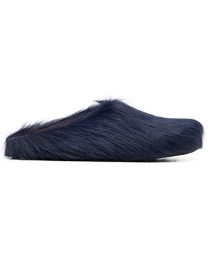 Marni Slippers Fussbet Sabot-Uomo - Blu