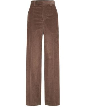 Brunello Cucinelli Corduroy Pants - Brown