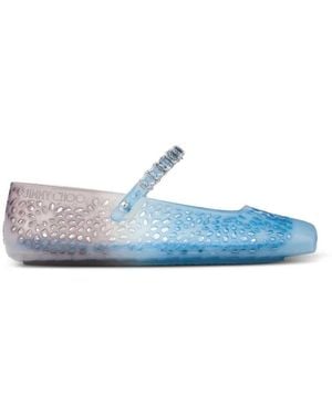 Jimmy Choo Le Ballerine Jelly - Blu