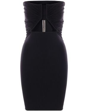 Rick Owens Prong Mini Dress - Black